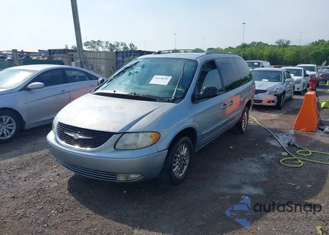 2003 Chrysler Town & Country Limited from USA, damaged, VIN 2C8GP64L23R202901